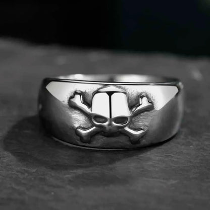 316L Stainless Steel Skull Ring