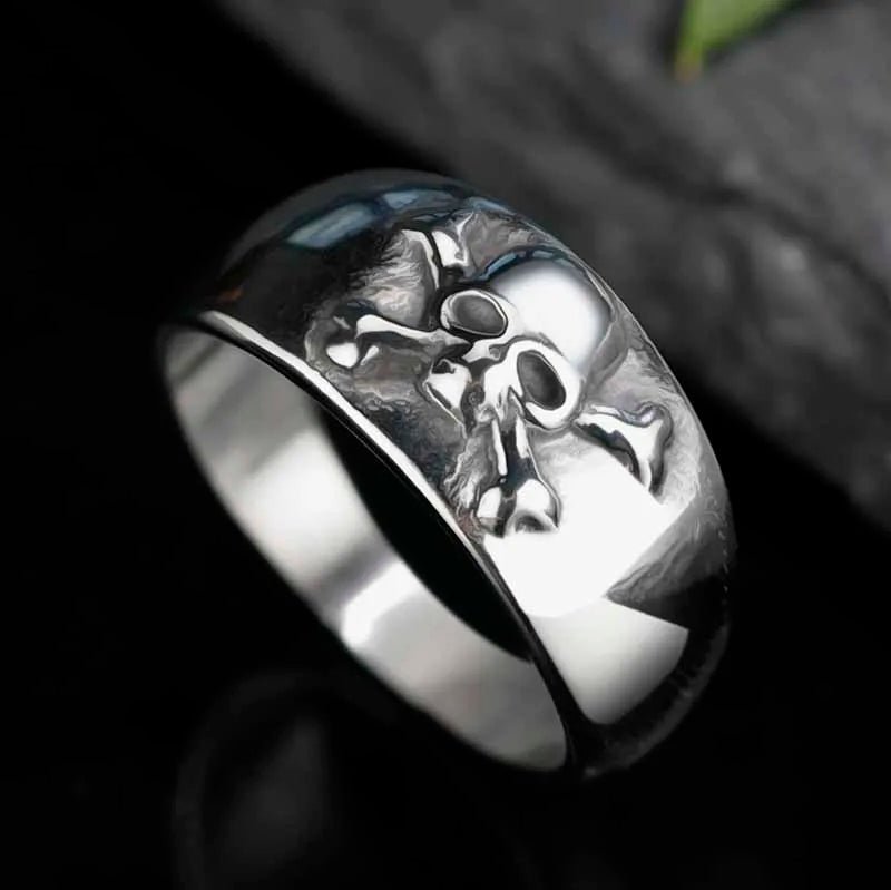 316L Stainless Steel Skull Ring
