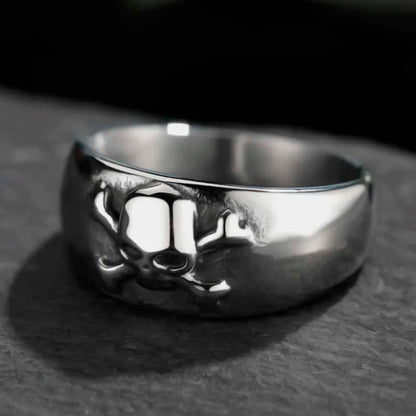 316L Stainless Steel Skull Ring