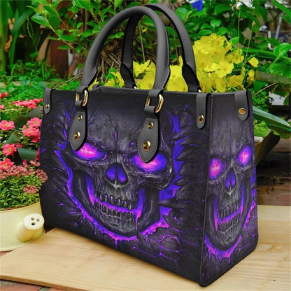 High Quality Faux Leather Skull Handbags