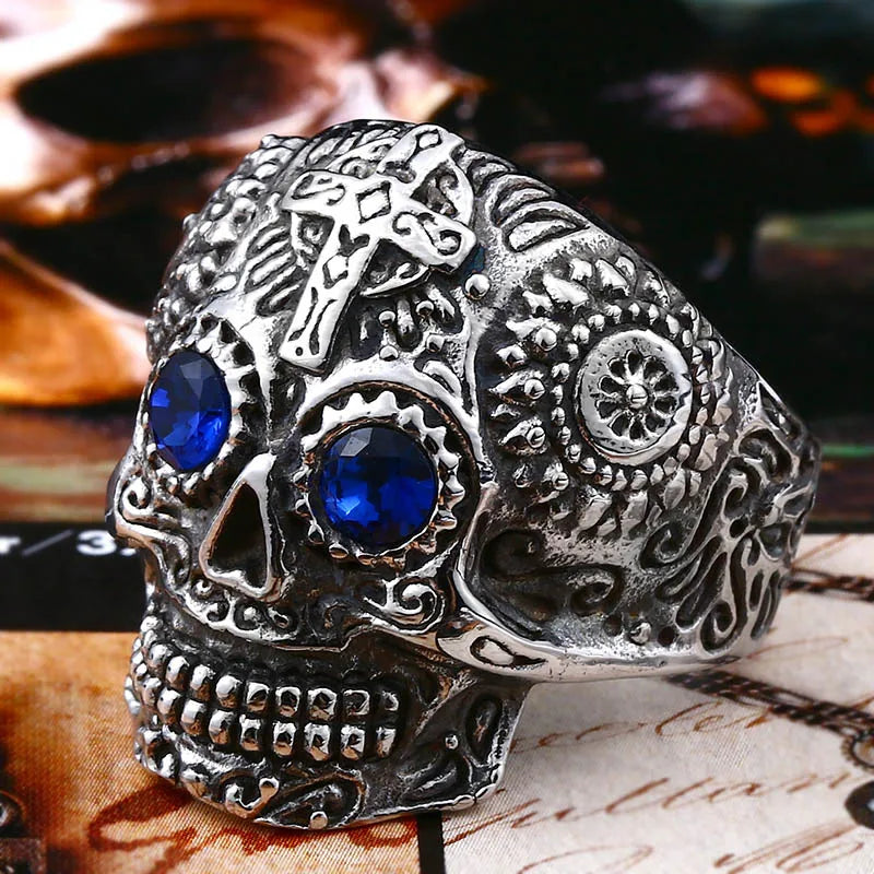 High Art 316L Stainless Steel Skull Rings