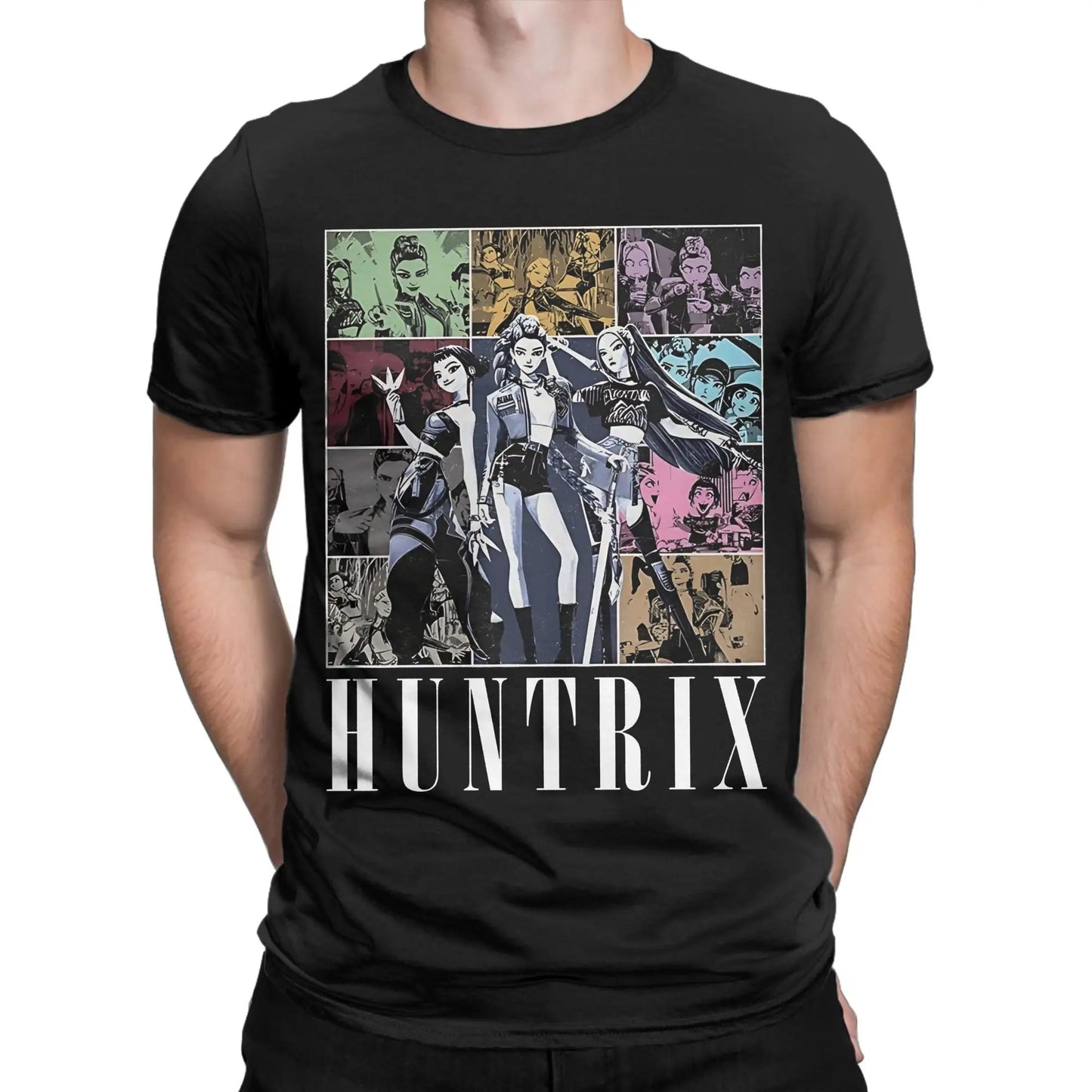 Huntrix Girl Vintage Tee – Kpop Demon Hunters Shirt