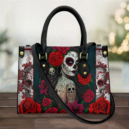 High Quality Faux Leather Skull Handbags