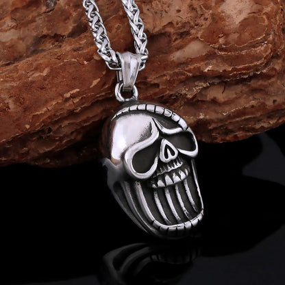 316L Stainless Steel Skull Necklaces