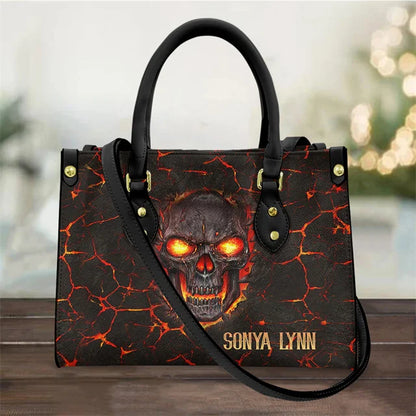 High Quality Faux Leather Skull Handbags