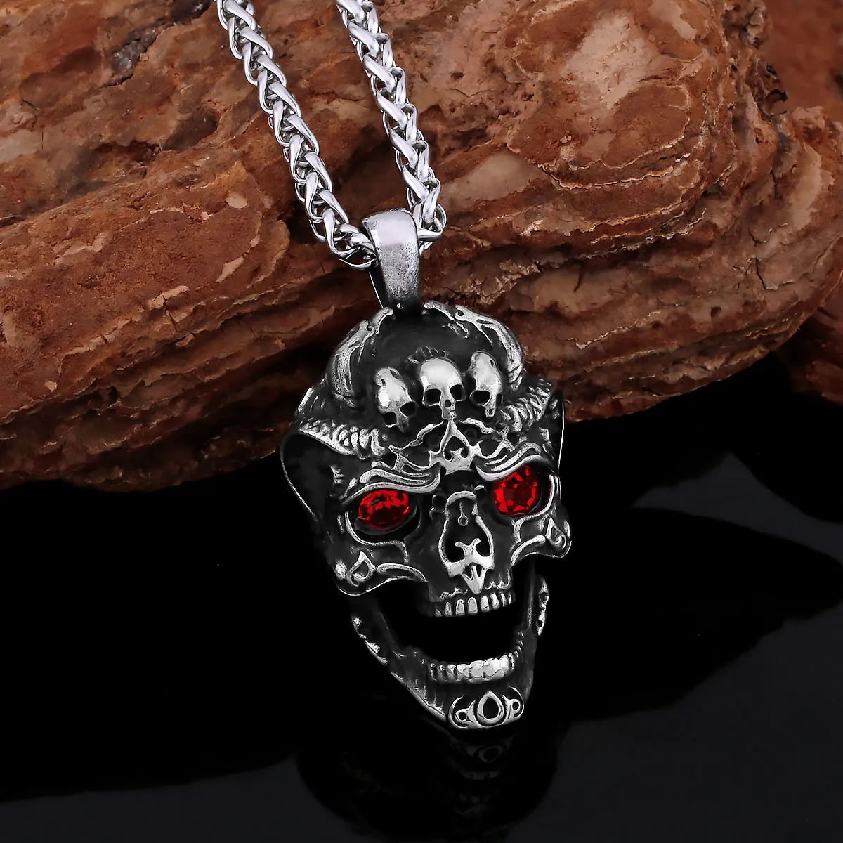316L Stainless Steel Skull Necklaces