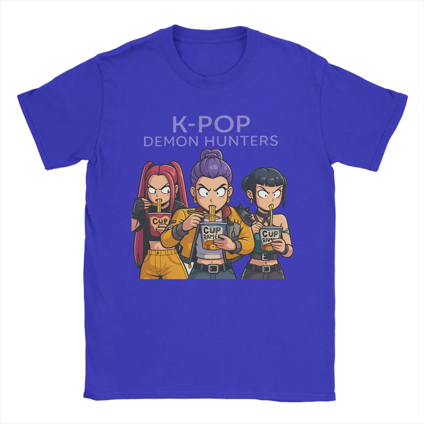 Crazy Rujinu & Rumi Kpop Demon Hunters Cotton T-Shirt