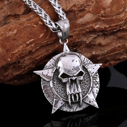 316L Stainless Steel Skull Necklaces