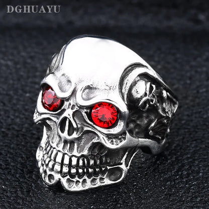 High Art 316L Stainless Steel Skull Rings