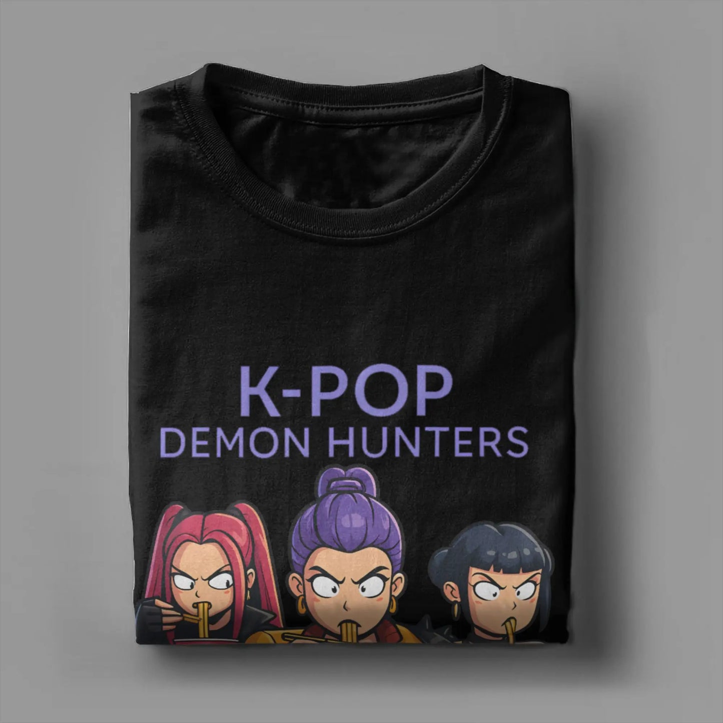 Crazy Rujinu & Rumi Kpop Demon Hunters Cotton T-Shirt