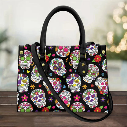 High Quality Faux Leather Skull Handbags