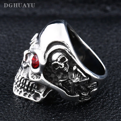 High Art 316L Stainless Steel Skull Rings