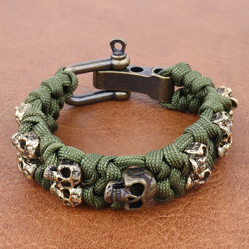 Skull Survival Bracelet