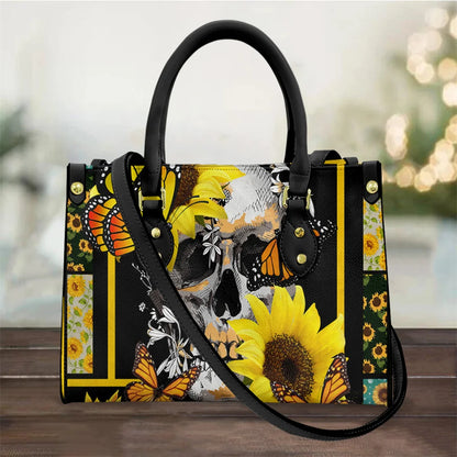 High Quality Faux Leather Skull Handbags