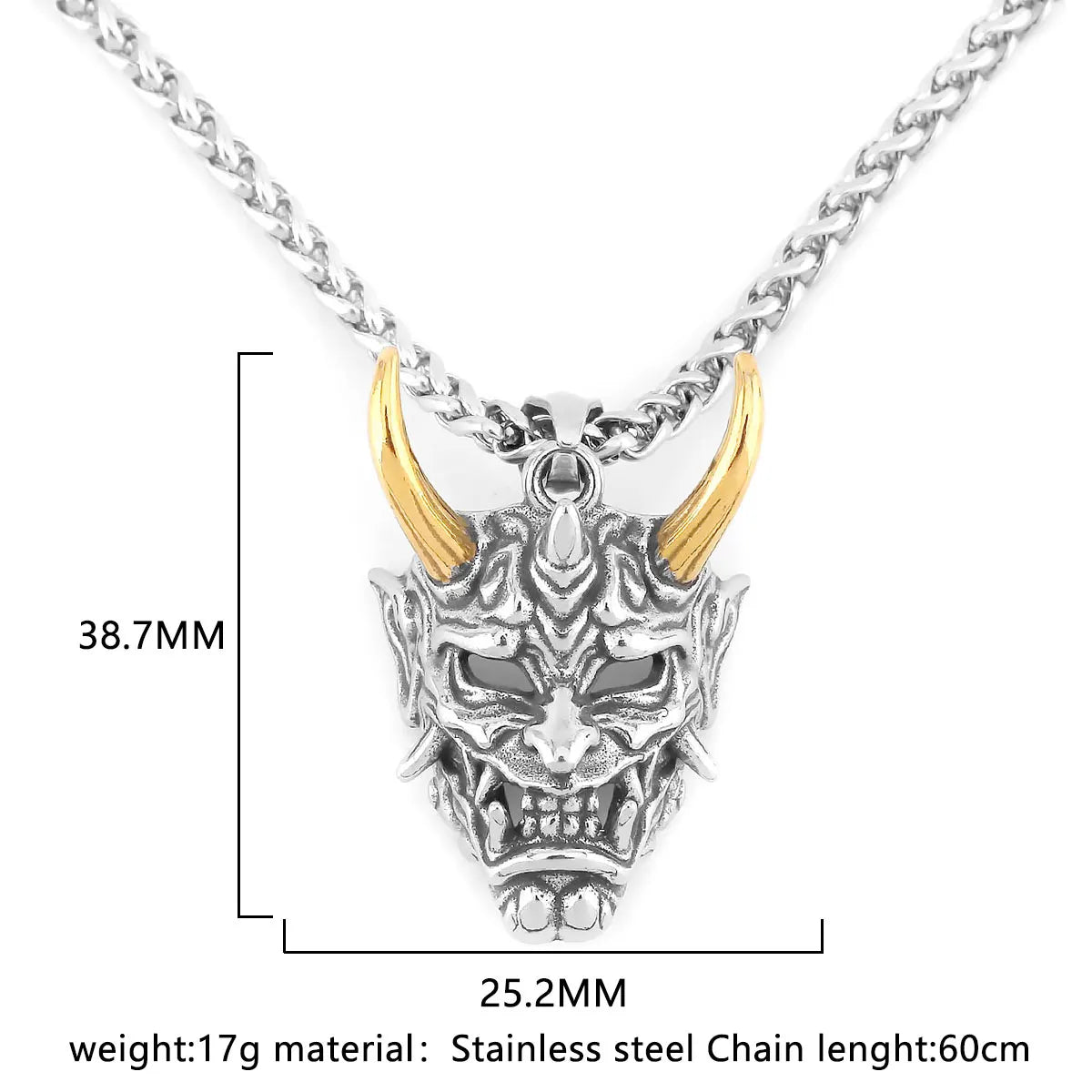 316L Stainless Steel Skull Necklaces