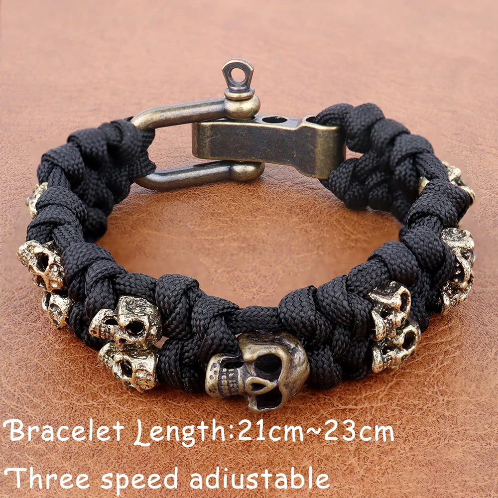Skull Survival Bracelet