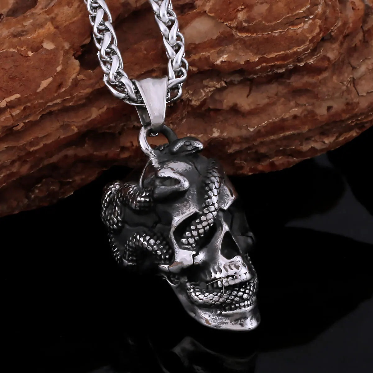 316L Stainless Steel Skull Necklaces