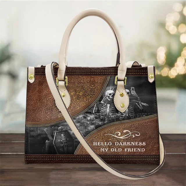 High Quality Faux Leather Skull Handbags