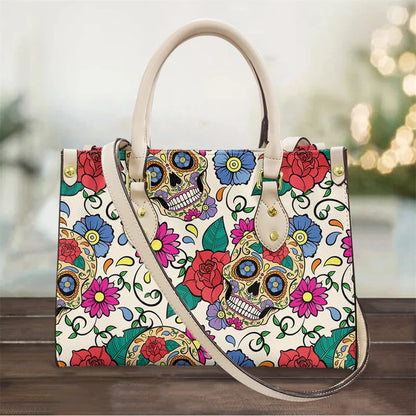 High Quality Faux Leather Skull Handbags