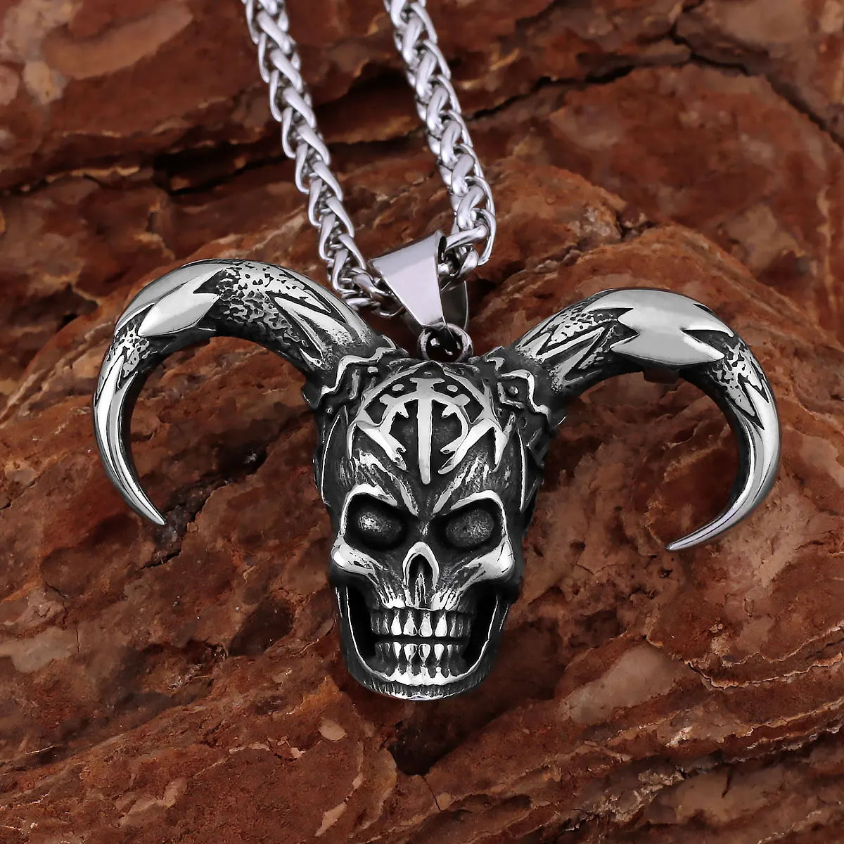 316L Stainless Steel Skull Necklaces