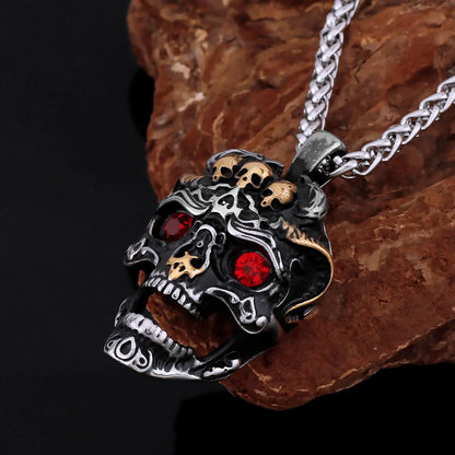 316L Stainless Steel Skull Necklaces