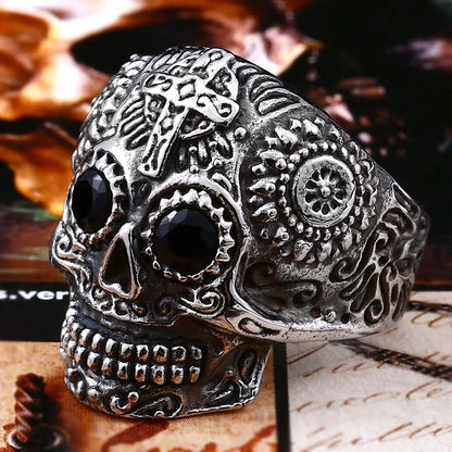High Art 316L Stainless Steel Skull Rings