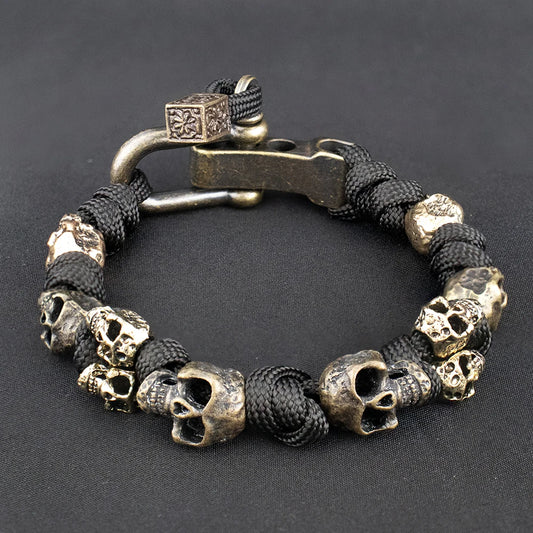 The Skull Army Paracord Bracelet