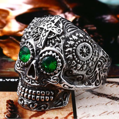High Art 316L Stainless Steel Skull Rings
