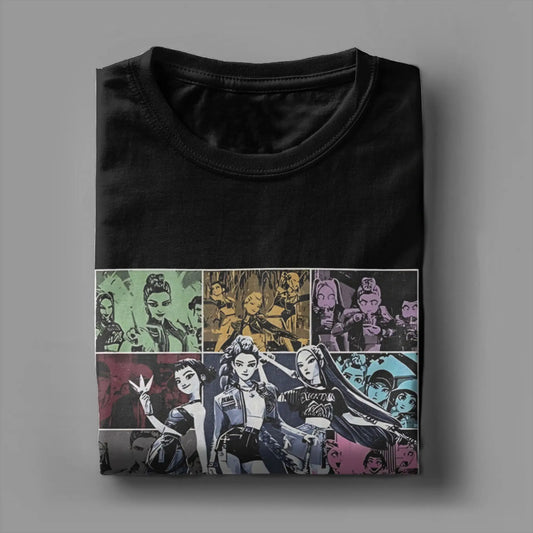 Huntrix Girl Vintage Tee – Kpop Demon Hunters Shirt