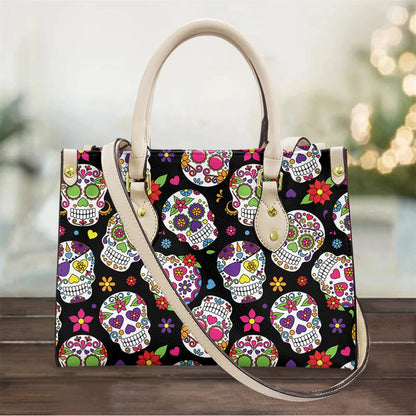 High Quality Faux Leather Skull Handbags