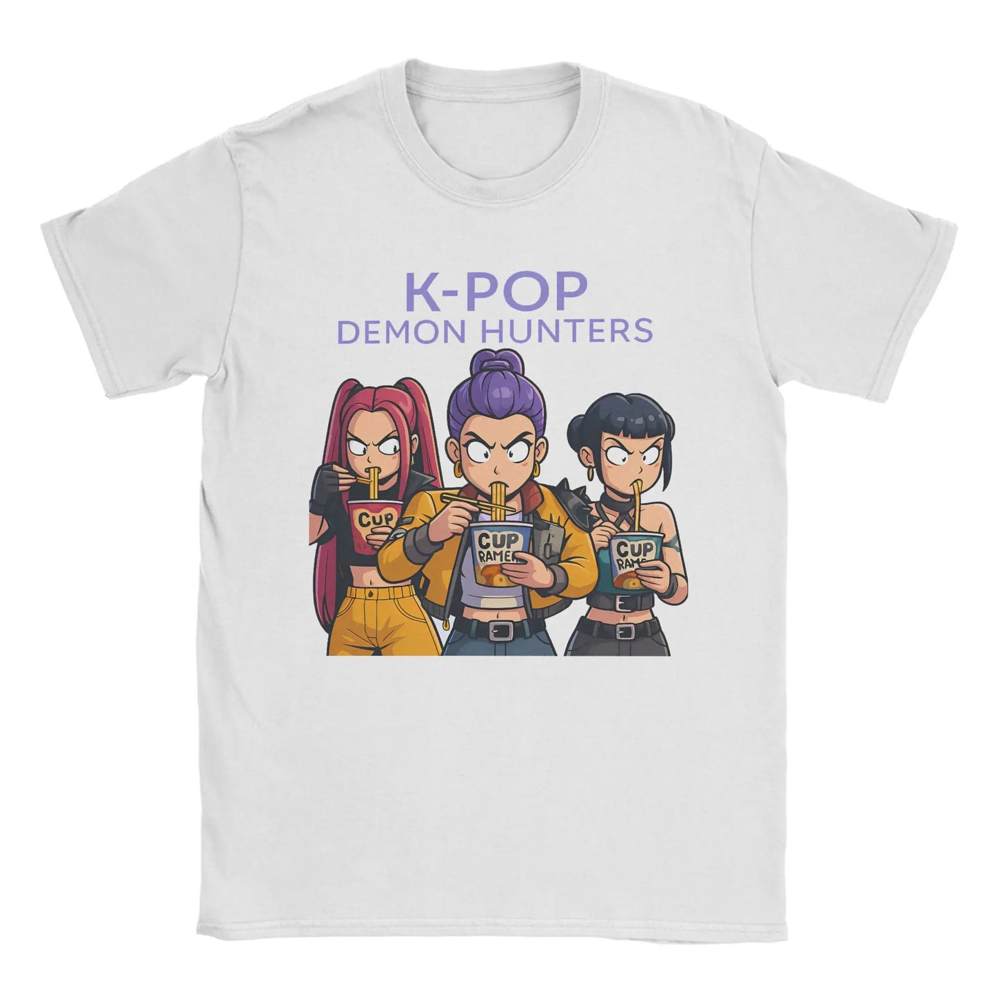 Crazy Rujinu & Rumi Kpop Demon Hunters Cotton T-Shirt