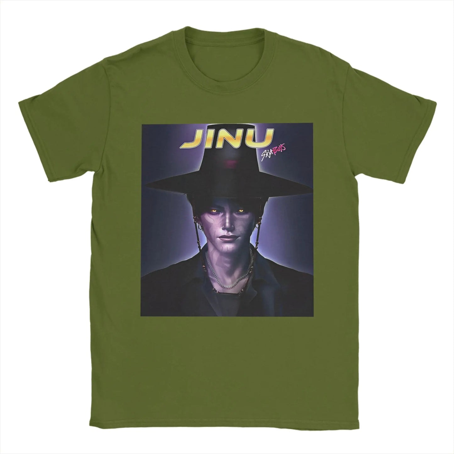 Jinu Saja Boys Kpop Demon Hunters Anime Tee