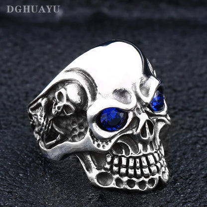 High Art 316L Stainless Steel Skull Rings