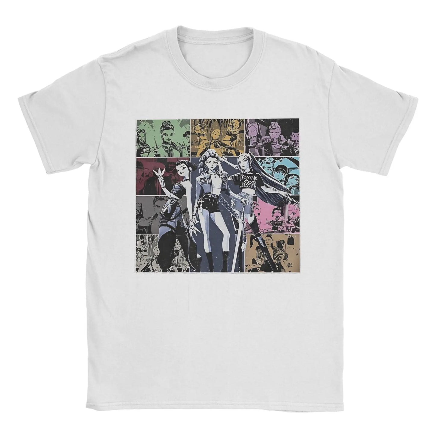 Huntrix Girl Vintage Tee – Kpop Demon Hunters Shirt