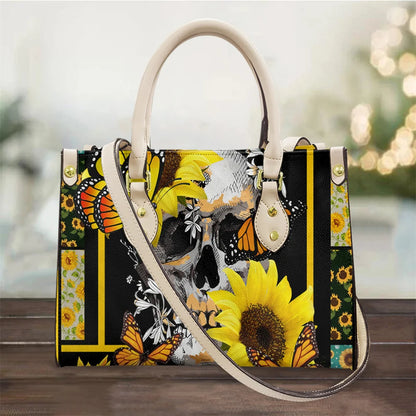 High Quality Faux Leather Skull Handbags