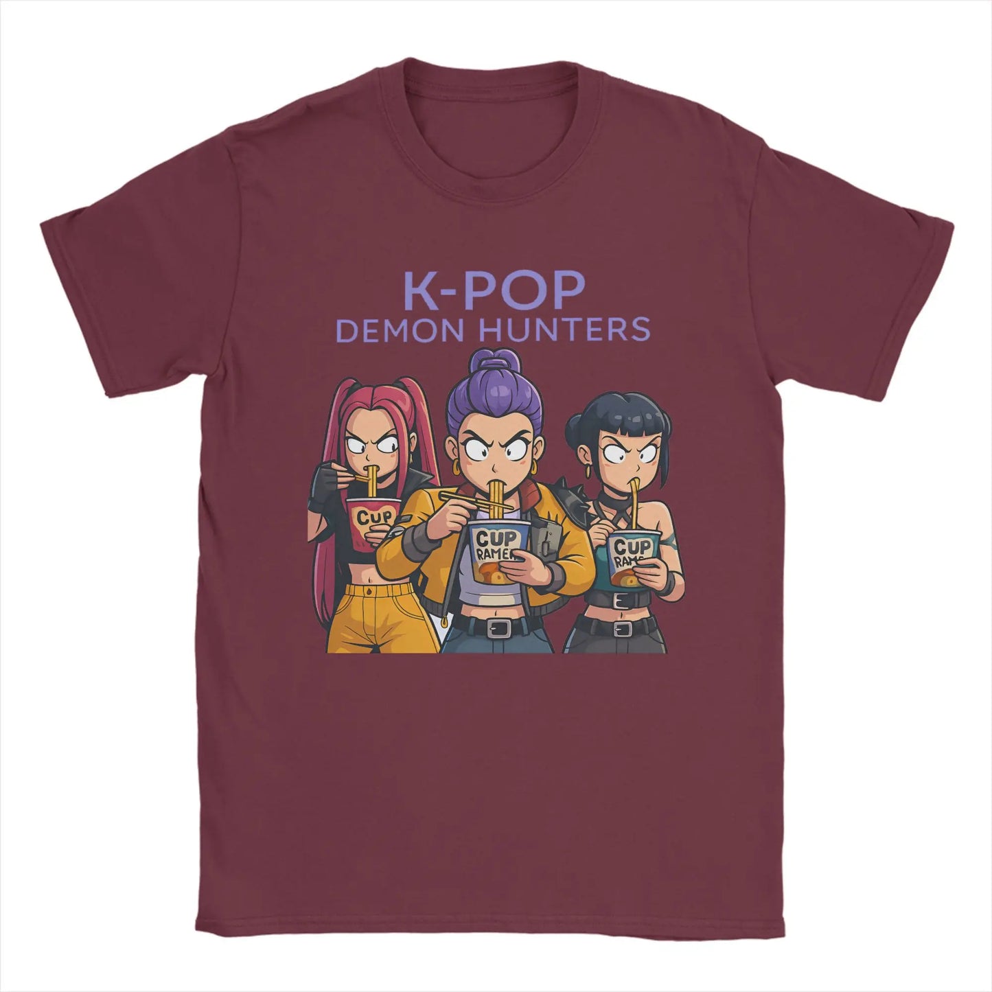 Crazy Rujinu & Rumi Kpop Demon Hunters Cotton T-Shirt