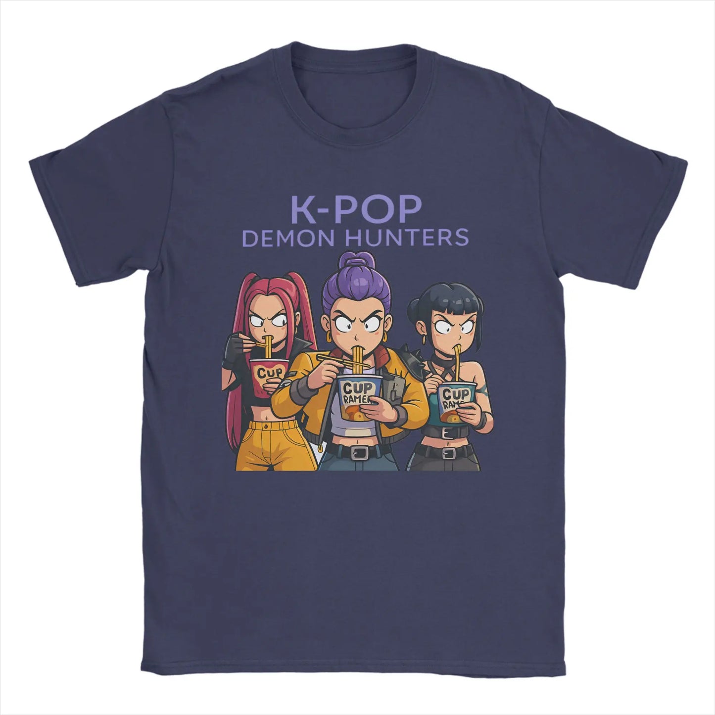 Crazy Rujinu & Rumi Kpop Demon Hunters Cotton T-Shirt