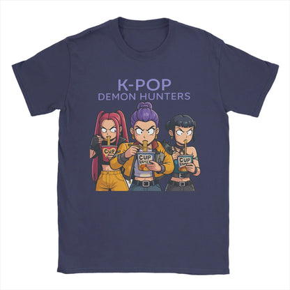 Crazy Rujinu & Rumi Kpop Demon Hunters Cotton T-Shirt