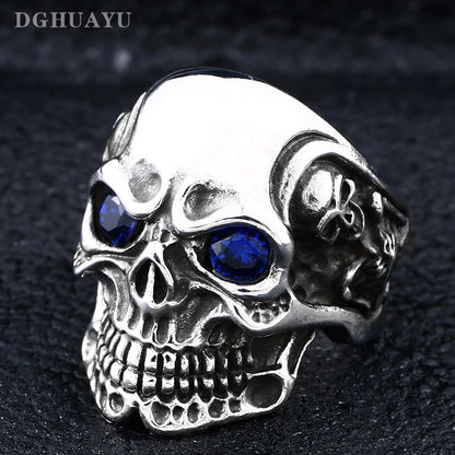 High Art 316L Stainless Steel Skull Rings