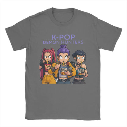 Crazy Rujinu & Rumi Kpop Demon Hunters Cotton T-Shirt