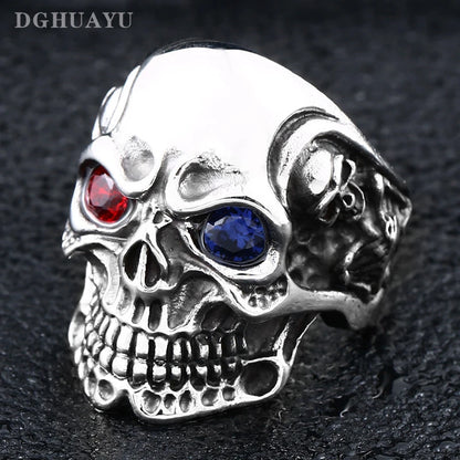 High Art 316L Stainless Steel Skull Rings